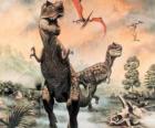 Dinozorlar ve pterodactylus